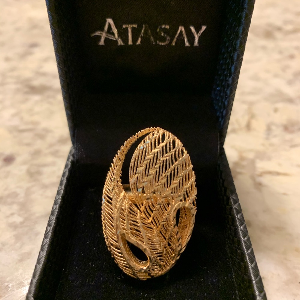 18K Atasay Gold Ring